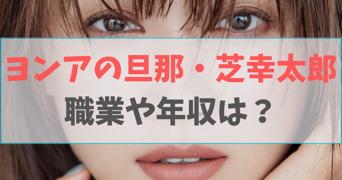 ヨンアの旦那の職業や年収・自宅マンションの場所や家賃は？